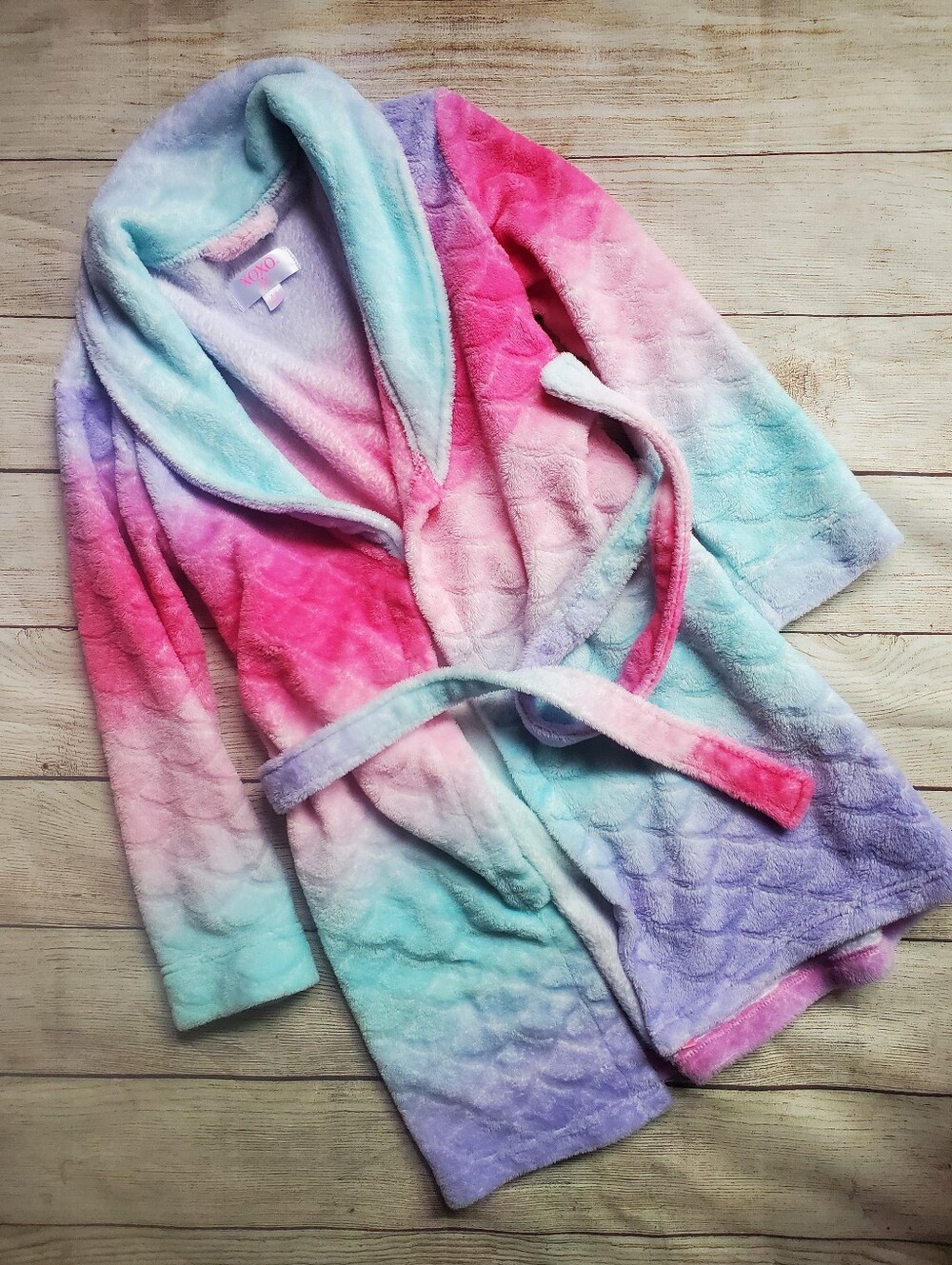 5/$20🌟XOXO Girl Ombre Mermaid Bathrobe